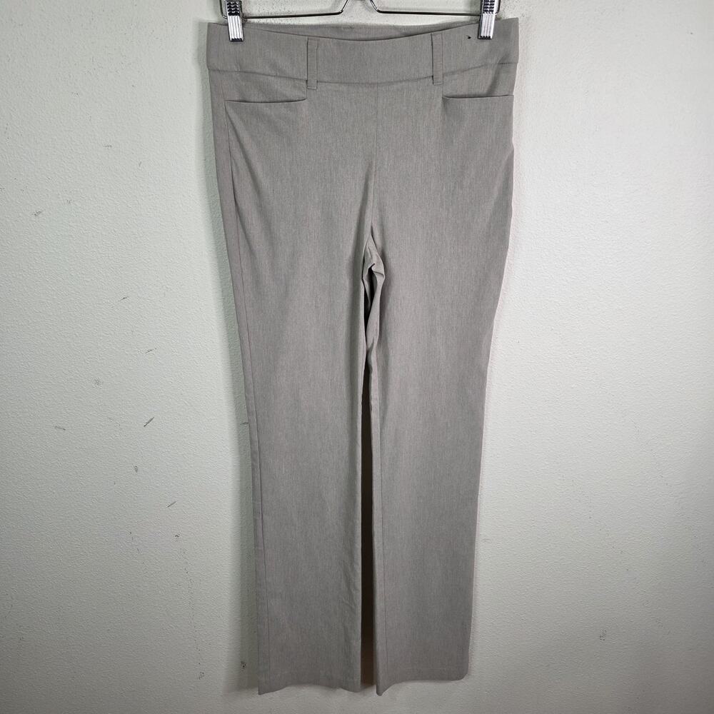 Maurices Womens Medium Boot Cut Bengaline Mid Rise Dress Pants 33” Inseam